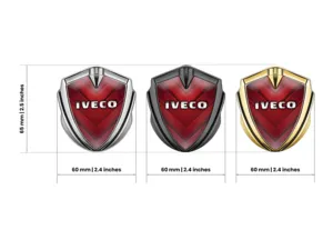 Iveco Metall Emblem Abzeichen Minimaler Stil Universell